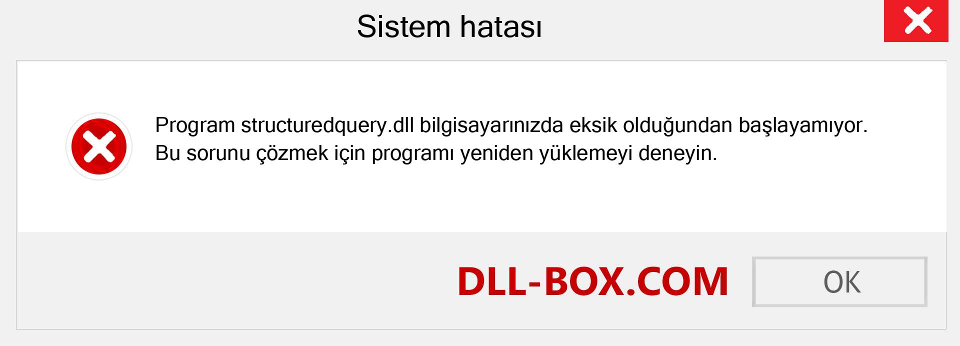 structuredquery.dll dosyası eksik mi? Windows 7, 8, 10 için İndirin - Windows'ta structuredquery dll Eksik Hatasını Düzeltin, fotoğraflar, resimler